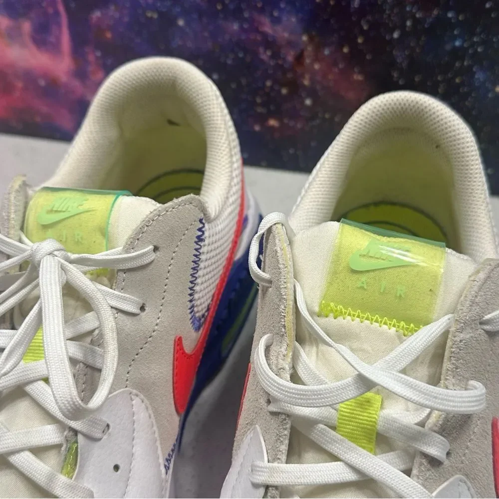 Nike Air Max Excee AMD Shoes Mens Sz‎ 12 Athletic White Retro Neon DD2985-100